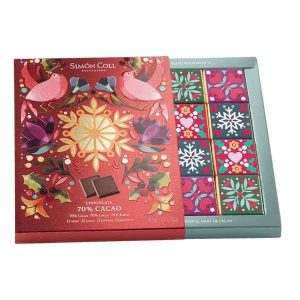 Caja mini chocolates 70% cacao 60gr - Simon Coll