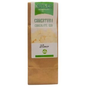 Cobertura chocolate blanco eco 200gr - Nutxes